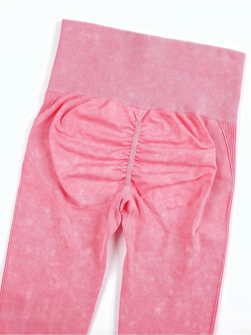 Women’s Pink Seamless Activewear Gym Workout Set Size S - Picture 6 of 9